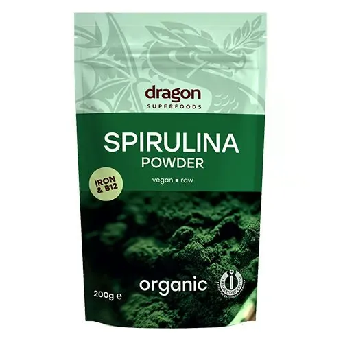 Spirulina pulver Ø - Dragon Foods (200g)