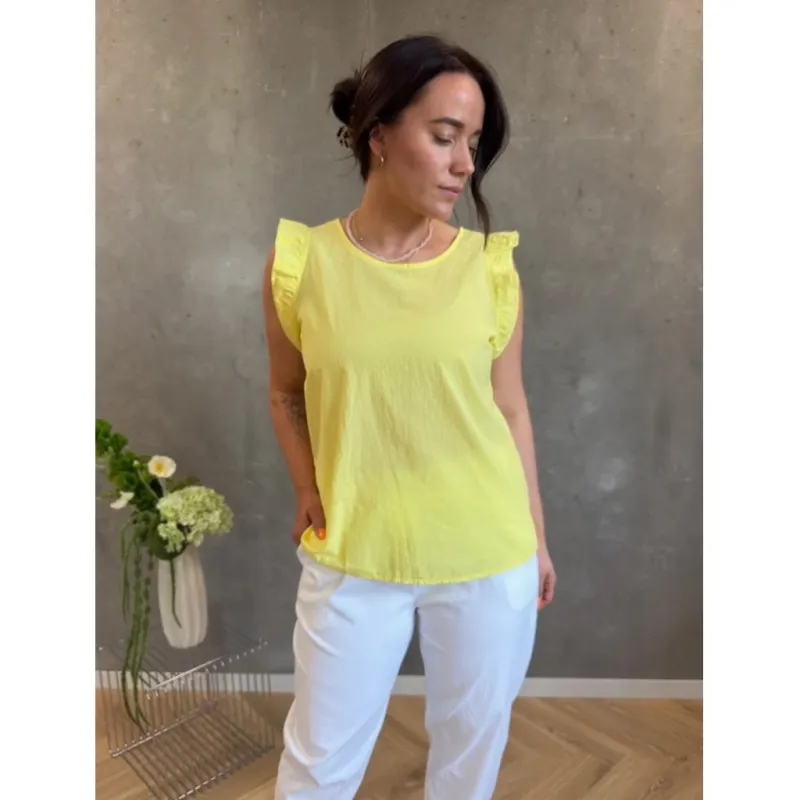 Lululia Dame Top LuTanja 82708 - Giallo3275