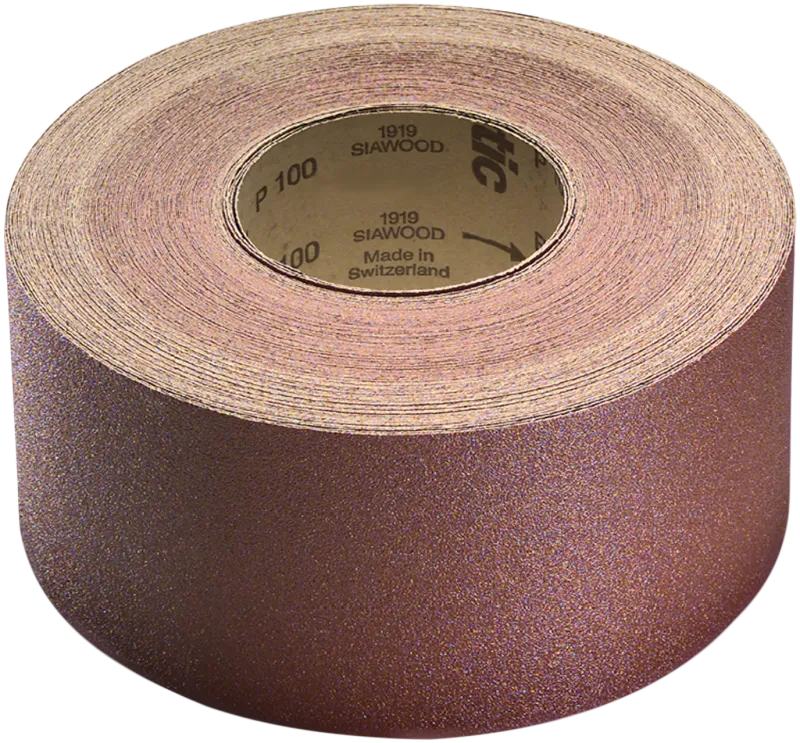 Slibepapir rulle 1919 Siawood 100mm×50mtr K150