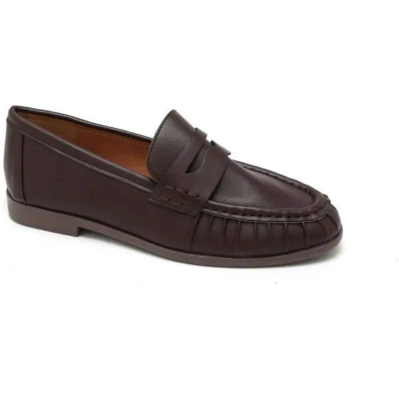 Sassie dame loafers QQ-272 - Brown