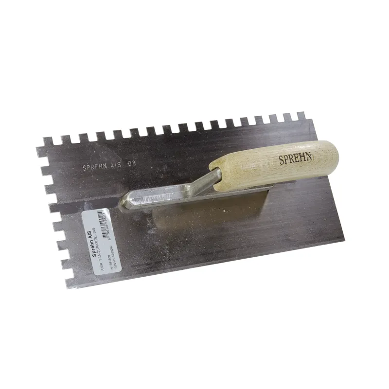 SPREHN tandspartel 130x280 mm 4x4 mm tænder