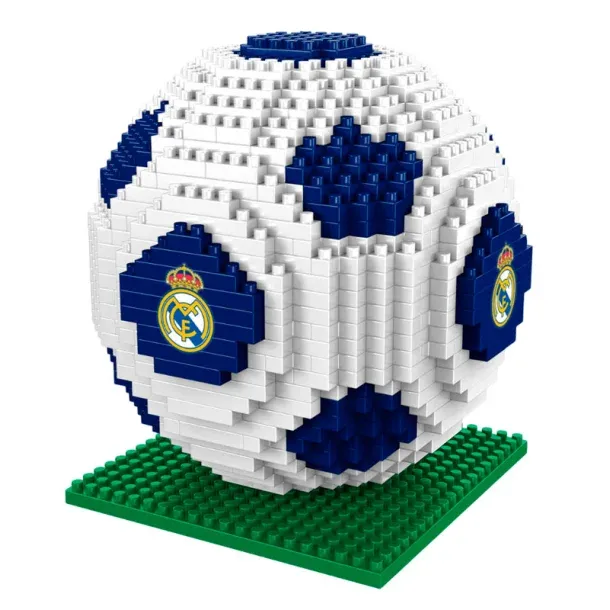 BRXLZ 3D FODBOLD REAL MADRID - KREATIV BYGGEMODEL