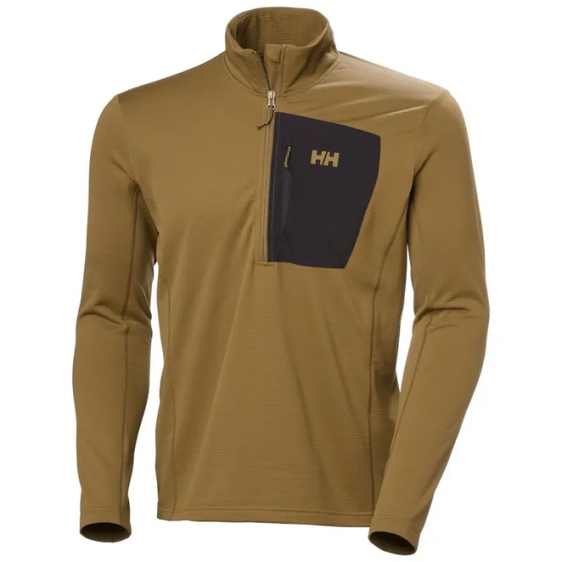 Helly Hansen Versalite 1/2 Zip, fleecetrøje, herre, brun