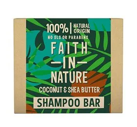 faith in nature Shampoobar Kokos & Sheasmørt 85 g