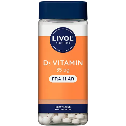 Livol Vitamin D 35 mcg (350 tabl)