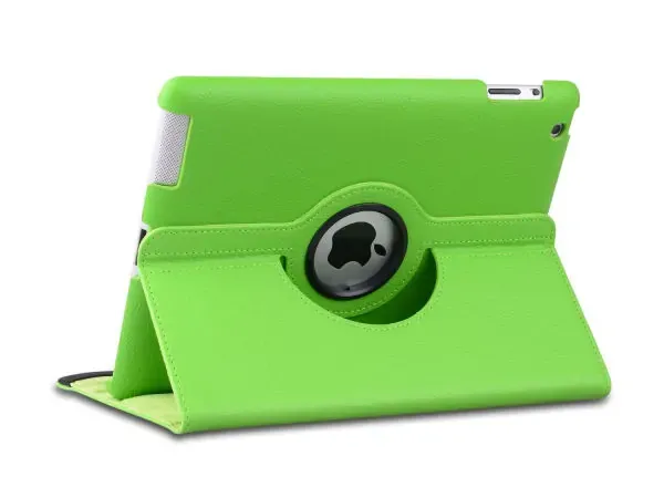 360° Roterende Cover Til iPad Air, iPad (2017) & (2018). Grøn.