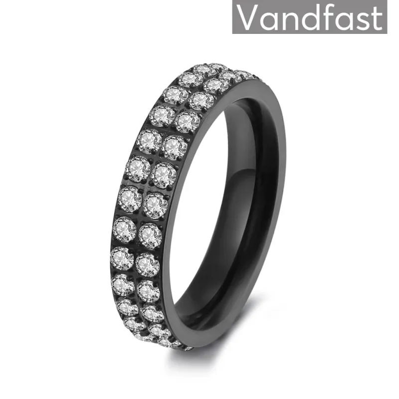 ANNEBRAUNER Alliance Black/White Ring