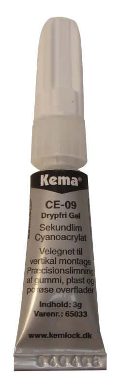 Kemlock cyanoacrylat-lim CE-09 3ml