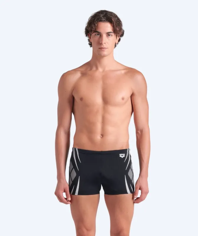 Arena trunks til mænd - Poseidonia - Sort/hvid