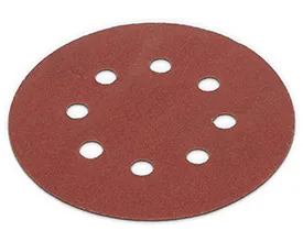 Velcro sandpapir Ø 125 mm - korn 180
