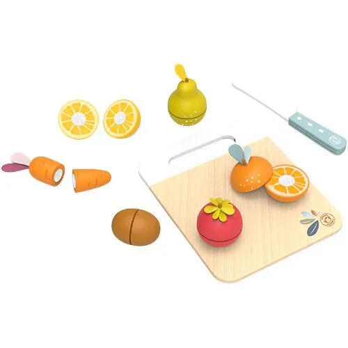 Fruits & Vegetables Cutting Playset, 3-6 år - 1 stk