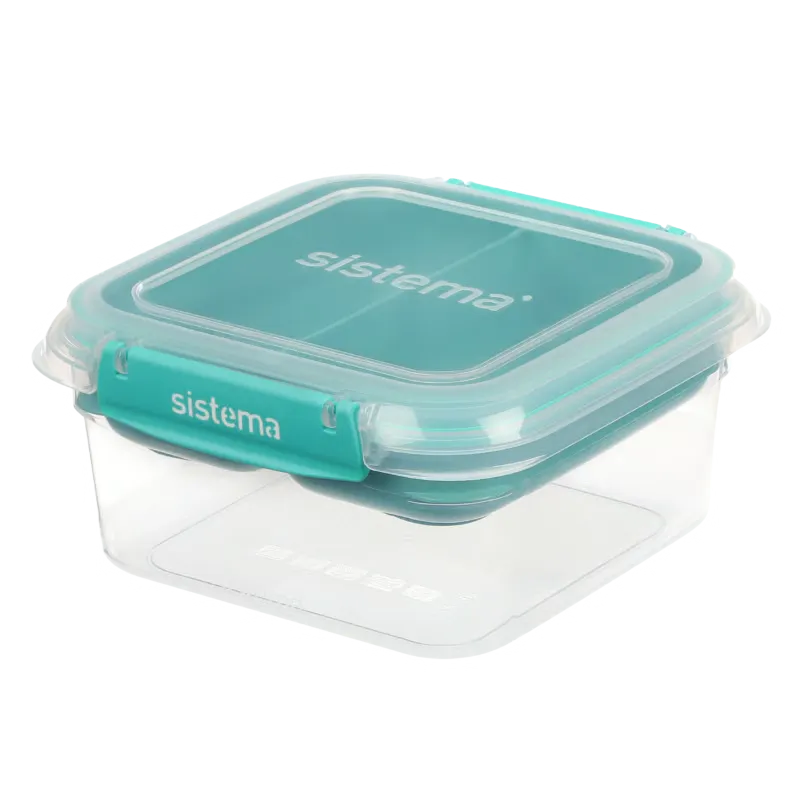 Sistema Square Stax To Go Minty Teal / Ocean Blue (1.15 l)