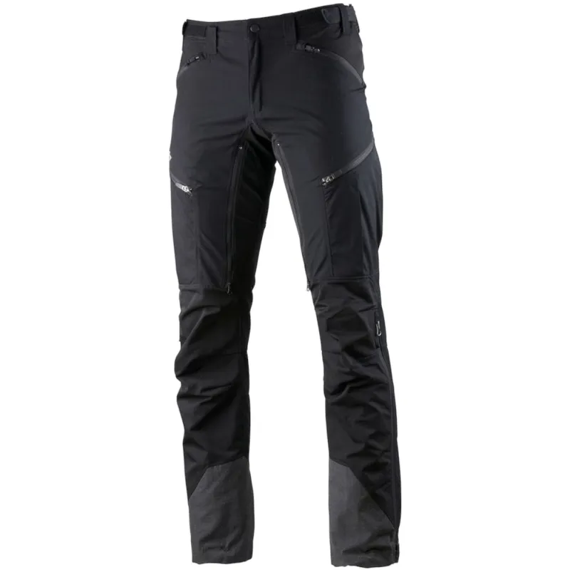 Lundhags Makke Ms Pant Long, vandrebukser, herre, sort