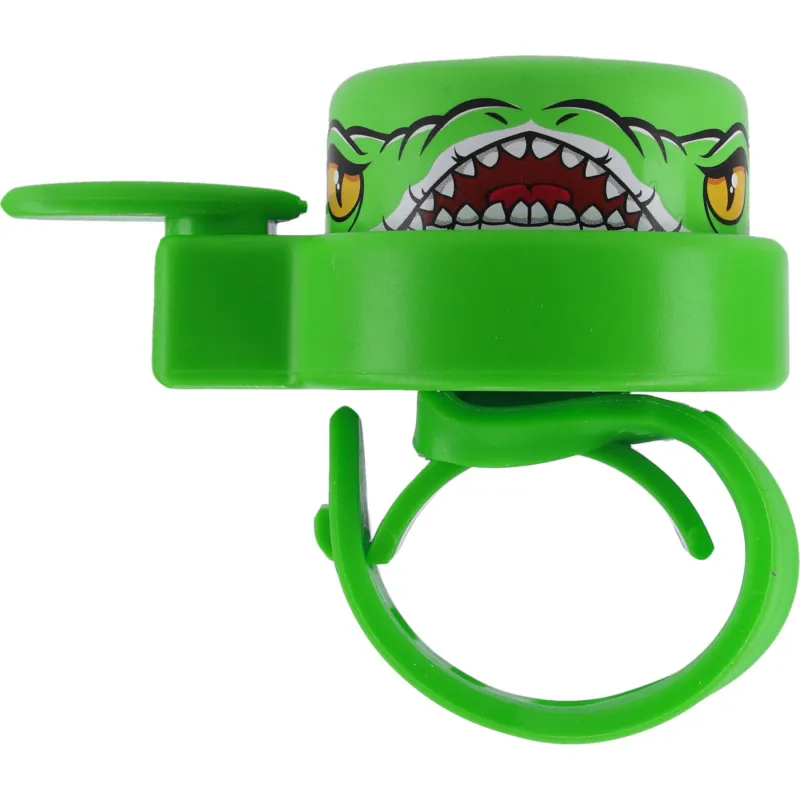Crazy Safety Crocodile, ringeklokke, grøn