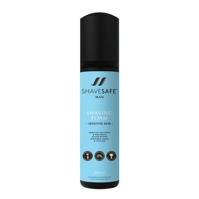 Shavesafe Man Shaving Foam Sensitiv Skin (200 ml)