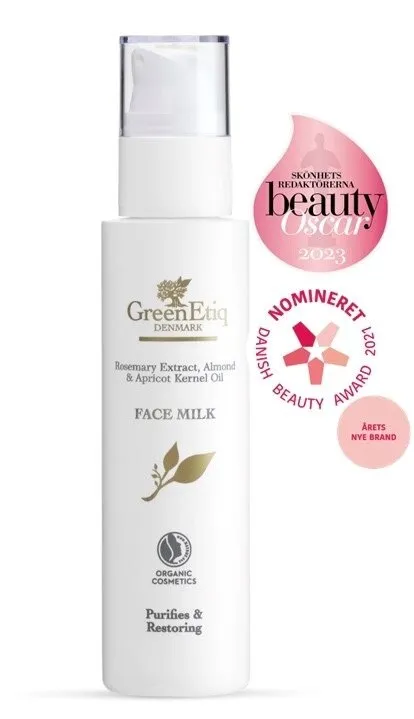 GreenEtiq  Økologisk FaceMilk - 150 ml.