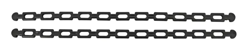 Opbindingsbånd - 25cm - 2 stk. - sort