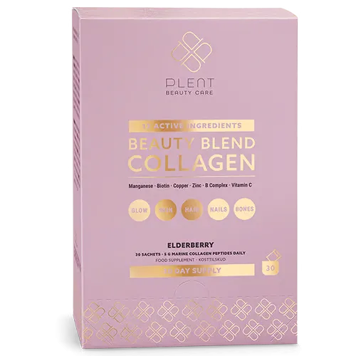 Plent Beauty Blend Collagen Elderberry Box (30 breve)