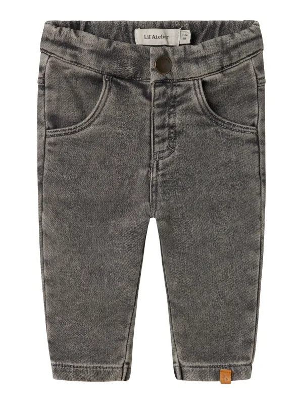Lil Atelier - Lulia Loose Jeans - Medium Grey Denim - 56 cm