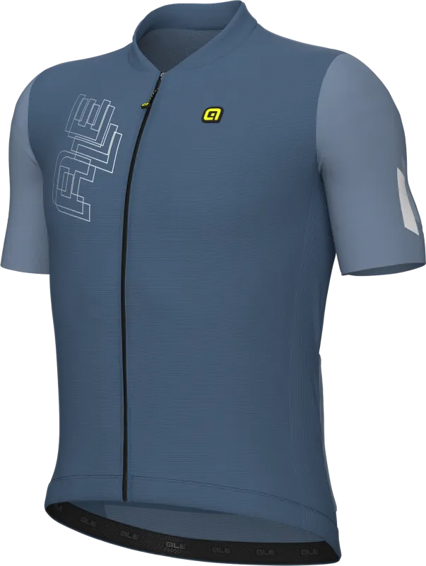 Alé Jersey FOLLOW ME PR.E - Steel Blue
