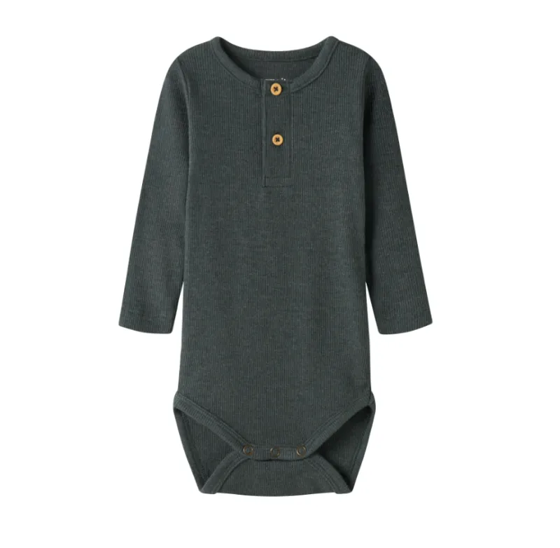Name It Kab - LS Body Noos - Urban Chic Melange - 50 cm