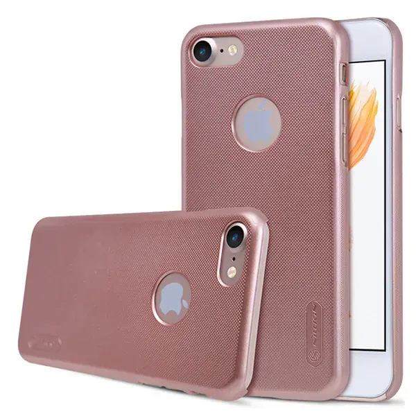 Nillkin Super Frosted Shield cover til iPhone 7. Rose Gold.