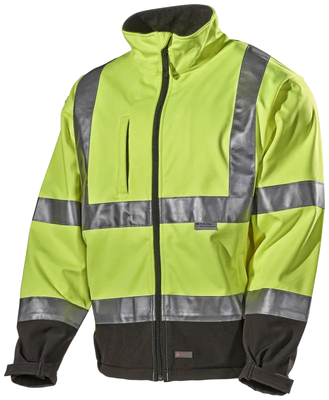 Jakke Softshell 289P GUL Str. L