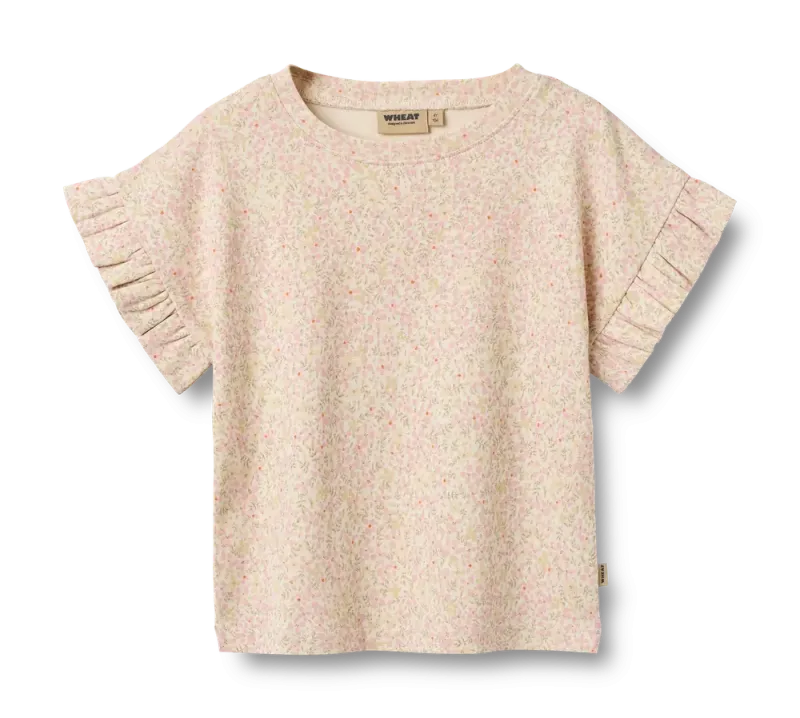 Ally T-Shirt - Coral flowers - 92