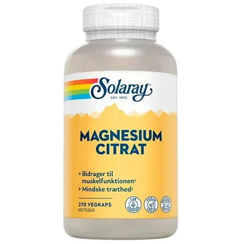 Solaray Magnesium Citrat (270 kaps)