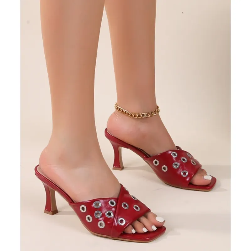Janna dame stiletter 9T25-36 - Red