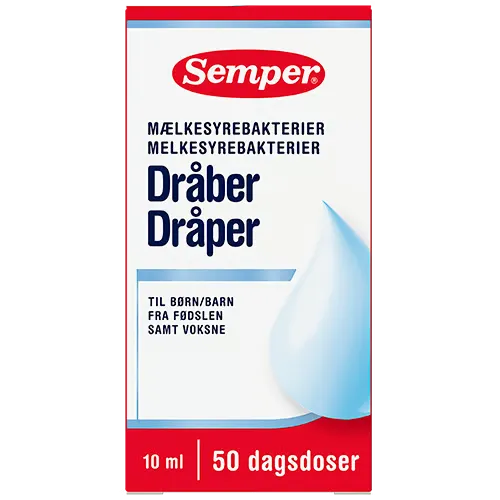 Semper Mælkesyrebakterier Dråber (10 ml)