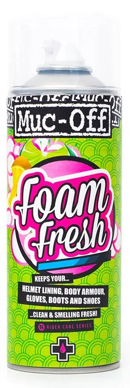 Muc-Off Foam Fresh Cleaner - 400 ml (Hjelm, Sko, Skum opfrisker)