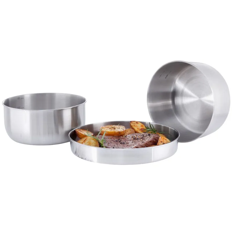 Tatonka Multi Pot Set, kogesæt, sølv