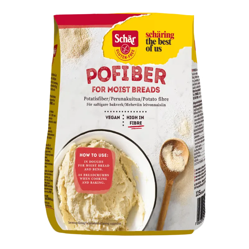 Schär Pofiber Glutenfri (125 g)