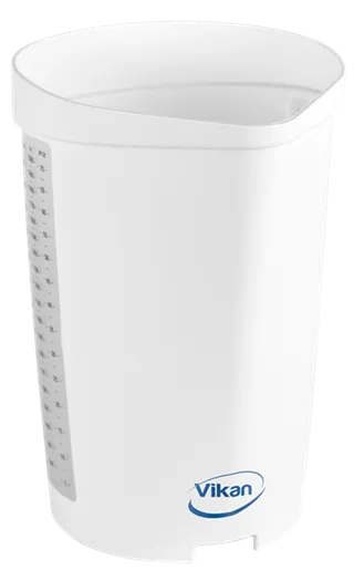 Vikan Målekande, 2 Liter, Hvid