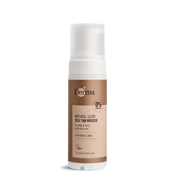 Derma - Natural Glow Self Tan Mousse - 150 ml