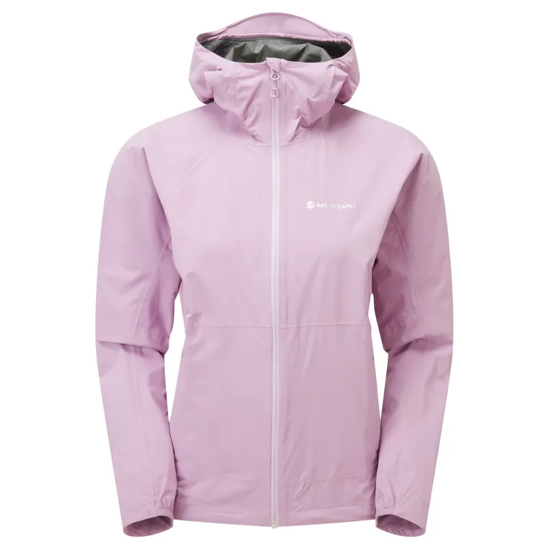 Montane F Minimus Lite Jkt, skaljakke, dame, lyserød