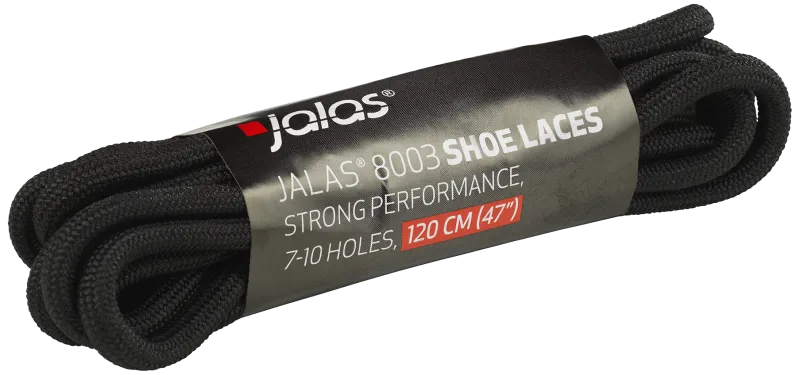 Jalas snørebånd sort polyester 8003, 90cm