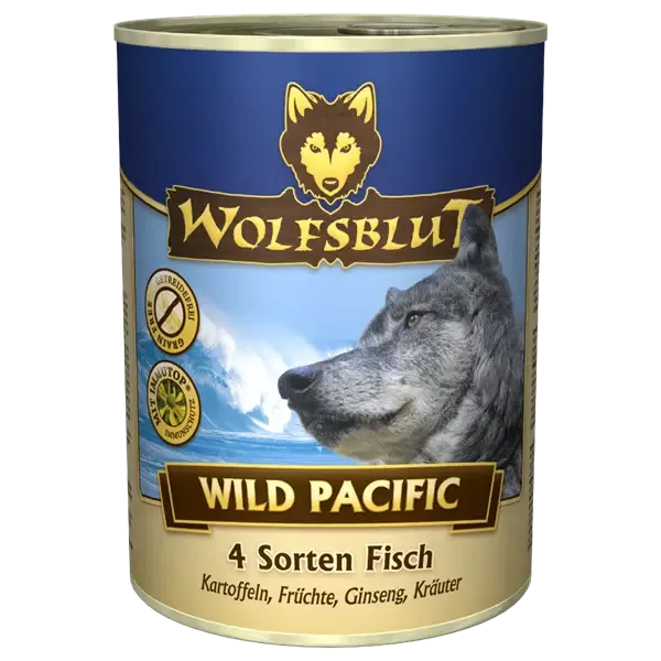 WolfsBlut Wild Pacific dåsemad Adult, 395g