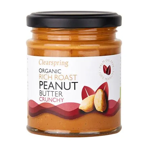 Peanutbutter Crunchy Øko. - 170 gram