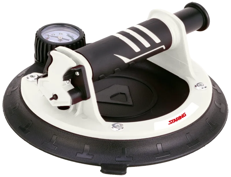 Glasløfter/sugekop m/manometer ø205mm 128kg