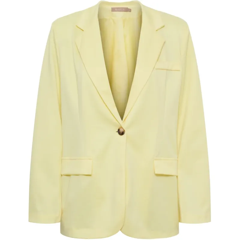 Marta du Chateau dame blazer MdcAnela 15502A - Yellow