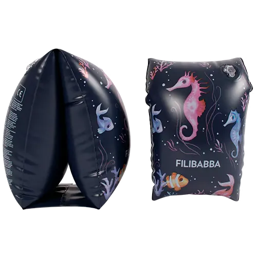 Filibabba Badevinger Alfie Rainbow Reef (1 sæt)