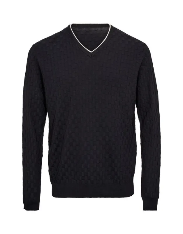 V-neck knit regular fit