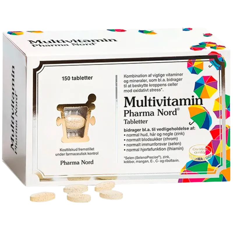 Pharma Nord Multivitamin (150 tabletter)