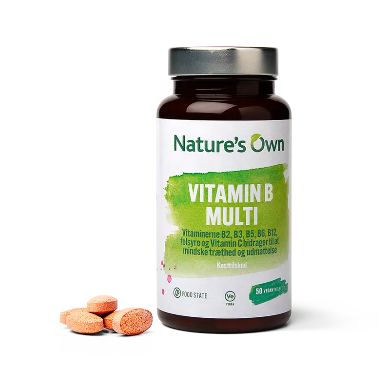 Natures Own Multi Vitamin B Extra Food State (50 kaps)