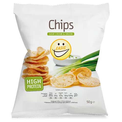 EASIS Sour Cream & Onion Chips (50 gr)