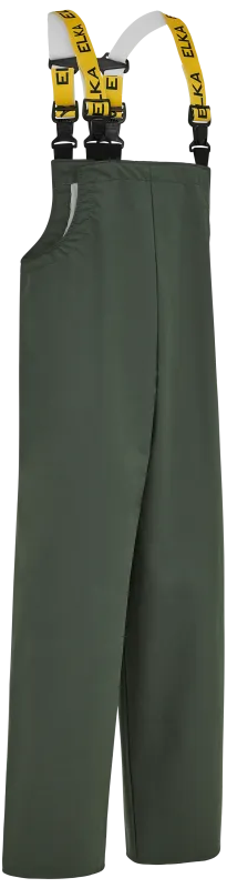 Regnoveralls m/seler 079900 oliven Str. 4XL