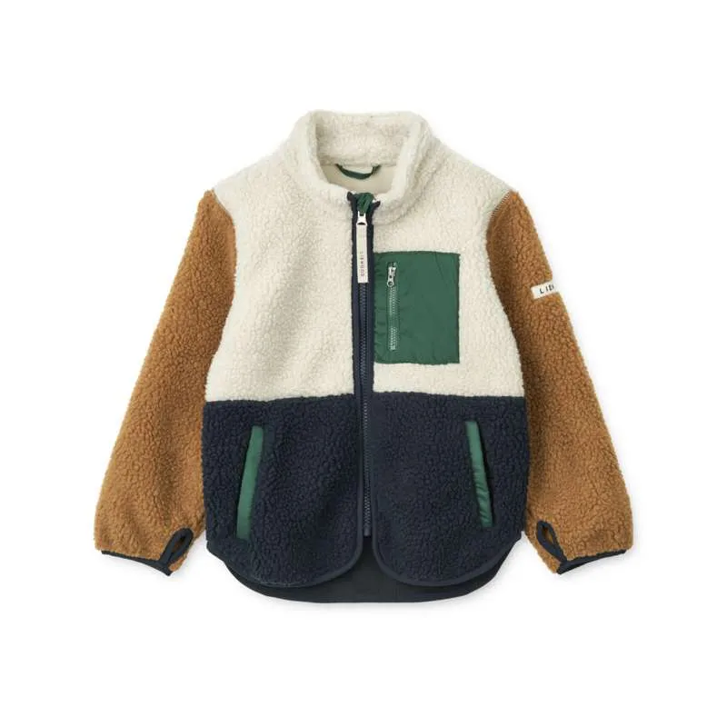 Liewood Nolan Fleecejakke - Classic Navy Multi Mix