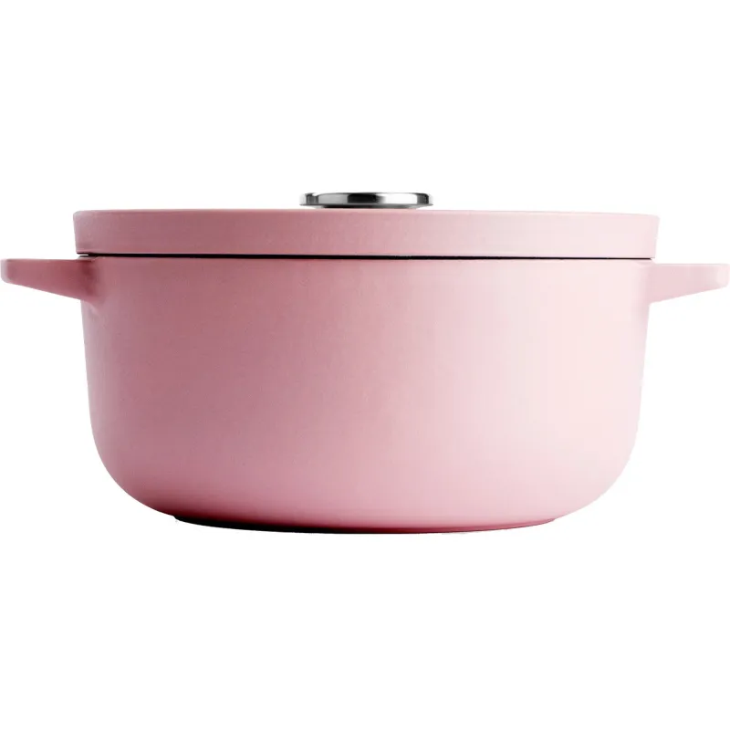 Kitchenaid Støbejernsgryde 22 cm/3,3 liter, dried rose